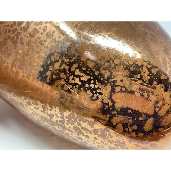 Kugel Style Mercury Glass Large Acorn Ornament 9" x 5.5" Bronze Brown Copper - Picture 5 of 6